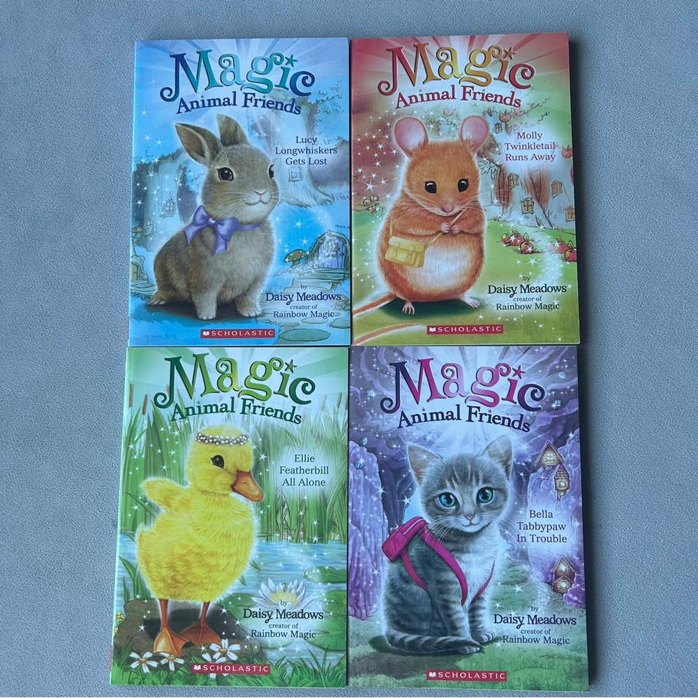 Set of 4 ~ Magic Animal Friends ~ #1-4